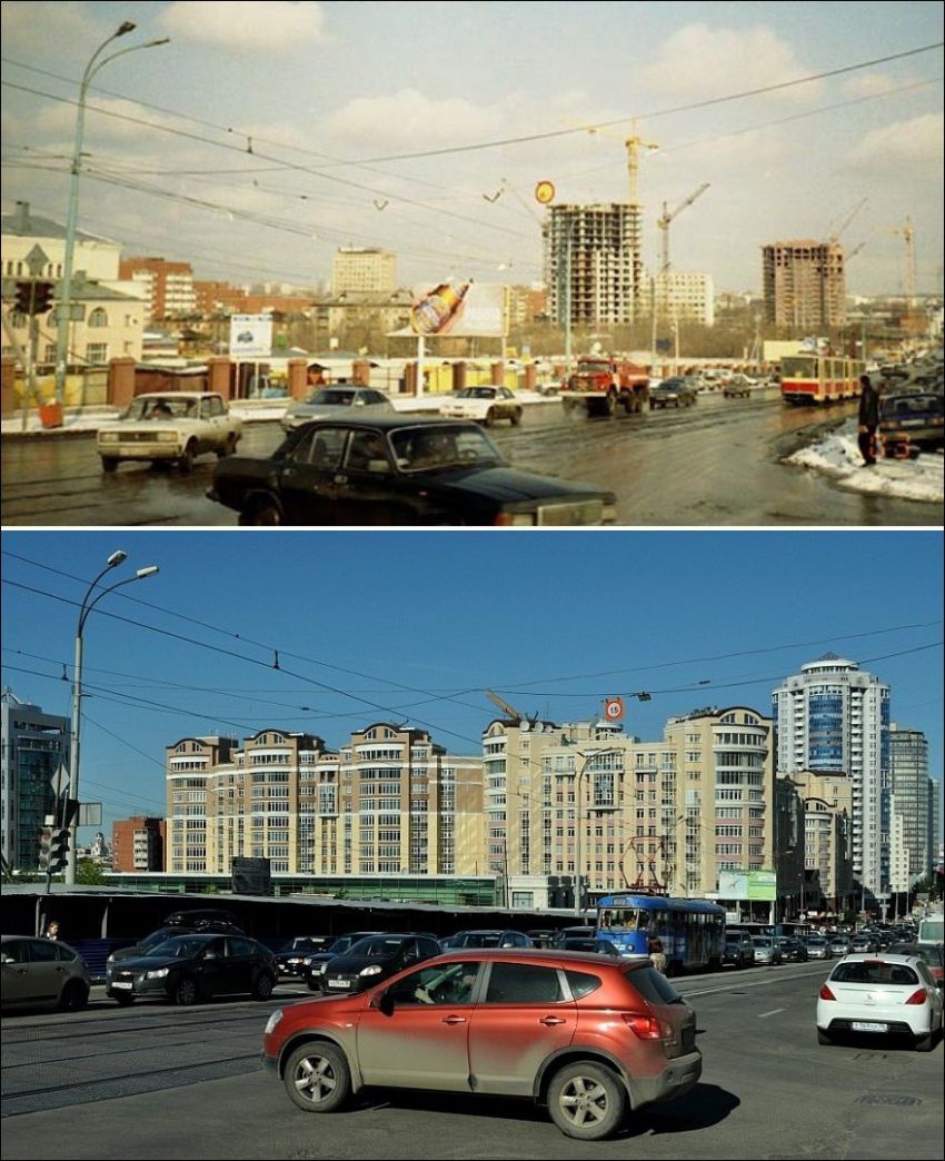 Города фото тогда и сейчас фото