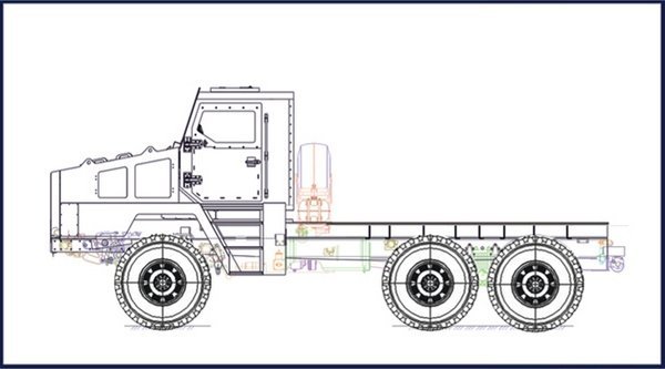 Проект бронированного грузовика "Звездочет-Федерал-М"