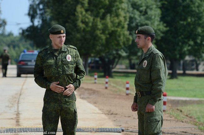 Российская военная полиция: первые фото
