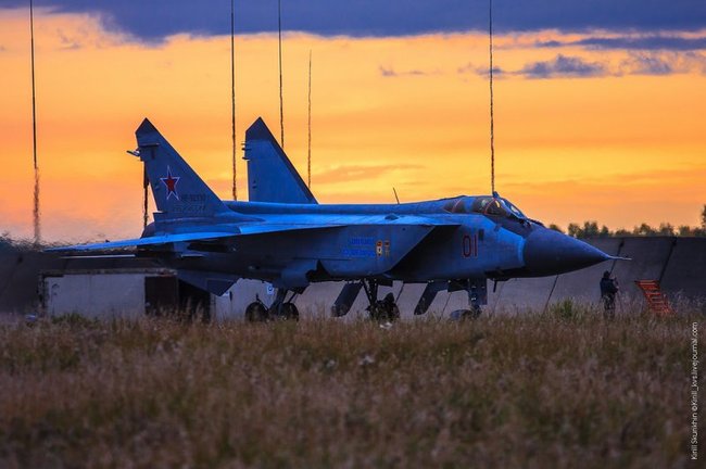 Властелины неба. МиГ-31БМ на аэродроме Канск (Дальний)