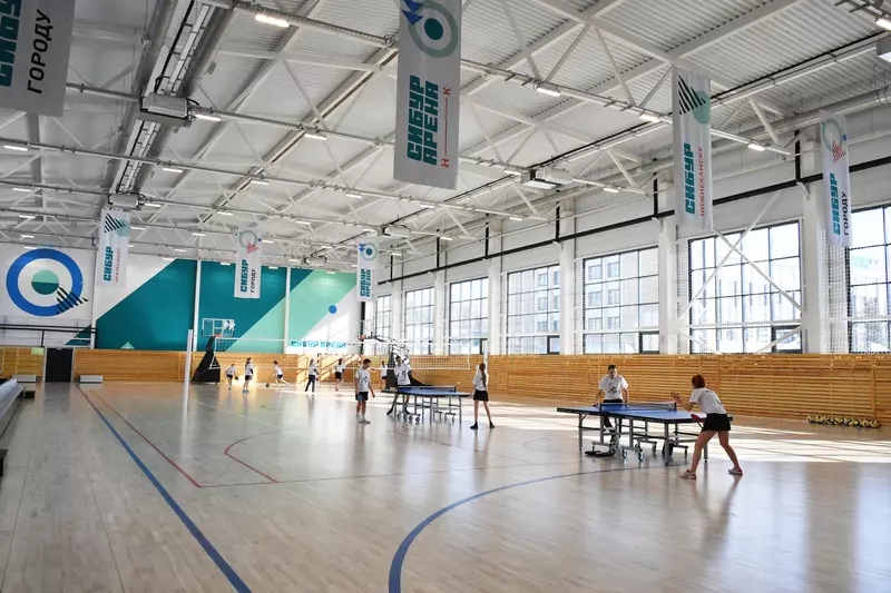 Фото №3 для публикации «Нижнекамск: В Нижнекамске прошло открытие многофункционального спортивного центра СИБУР Арена НК»