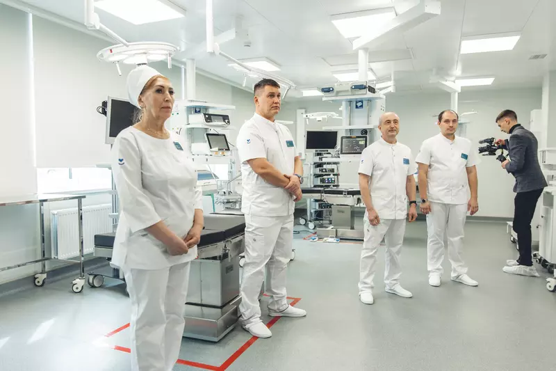 №2 для публикации «Республика Татарстан: В Альметьевске Республики Татарстан открылось новое приемно диагностическое отделение ЦРБ»