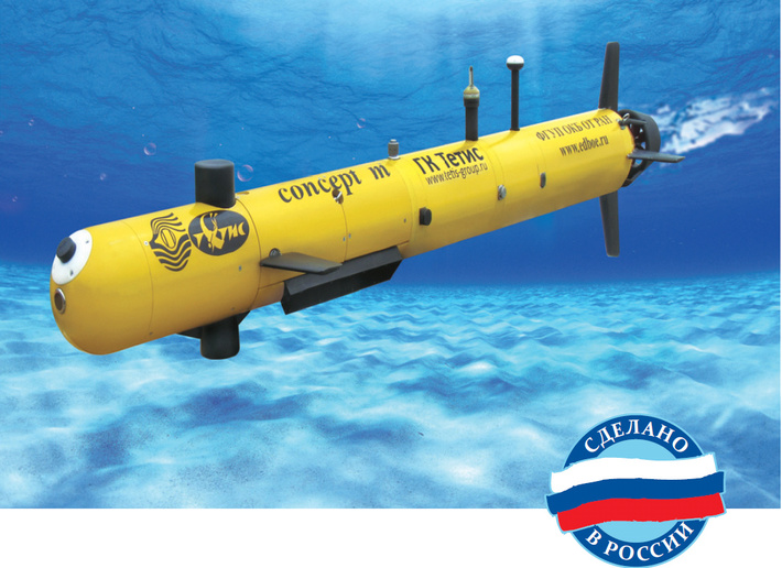 Испытания новой разработки Тетис КС и Тетис Про - автономного подводного аппарата «Concept-M»