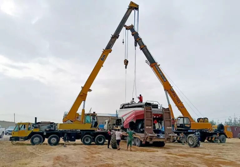 Фото №3 для «экспорт: Русские комбайны в Ливии»