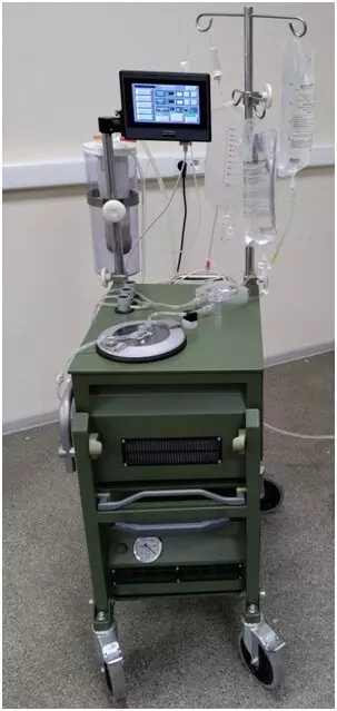 В Военно медицинской академии испытывают аппарат для аутогемотрансфузии эритроцитов АГАТ П