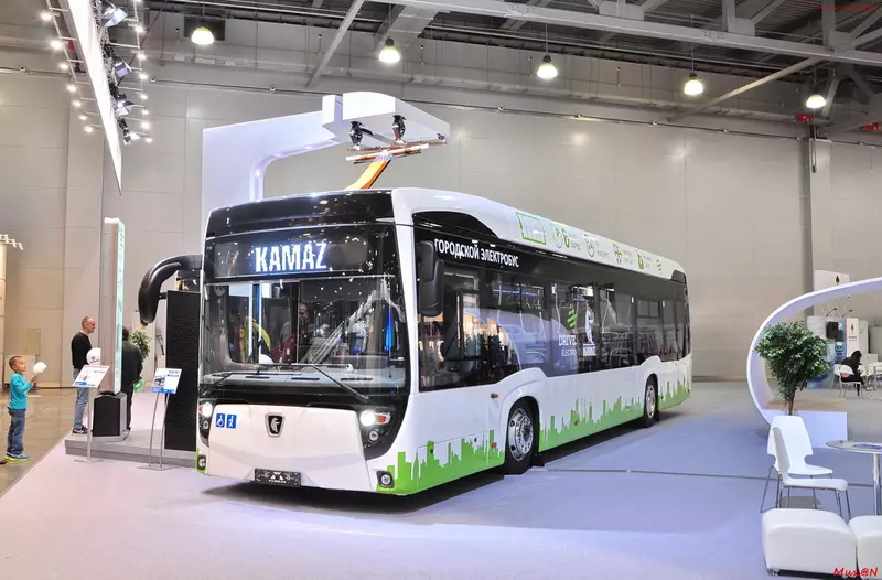 Иллюстрация 14 для «Компания КАМАЗ представила городской электробус нового поколения»