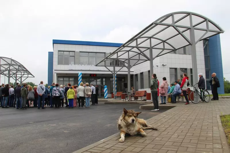В Подпорожье Ленинградской области новый автовокзал