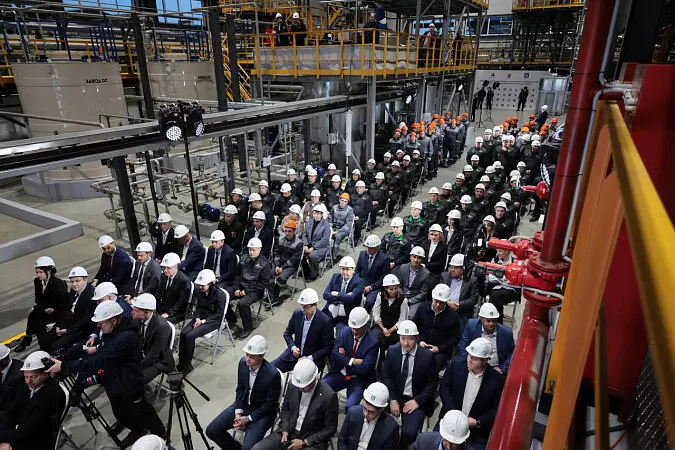 В Тульской области открыта очередь производственного комплекса Высокомолекулярные полимеры