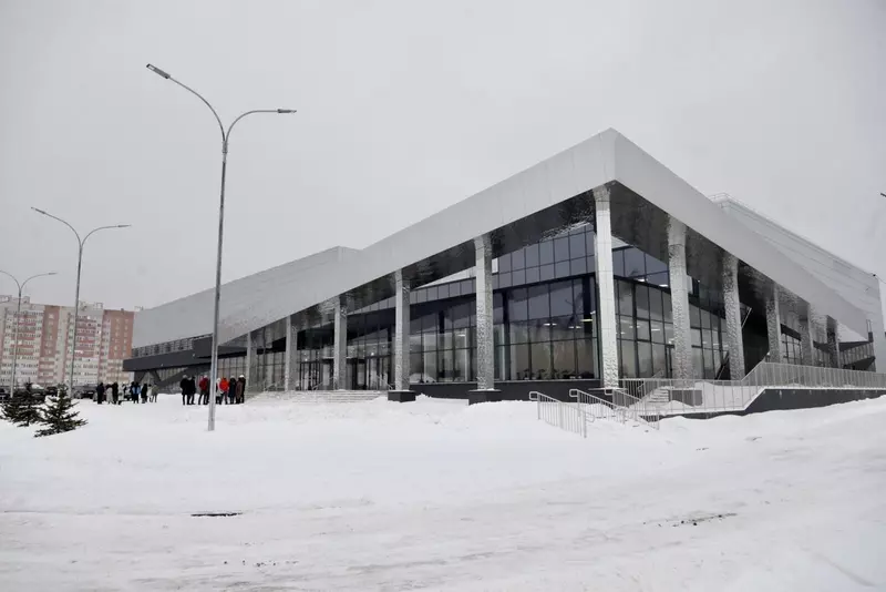 #2 для поста «Вологда: Масштабным шоу на льду и хоккейным матчем открыт Ледовый дворец ВологдАрена»