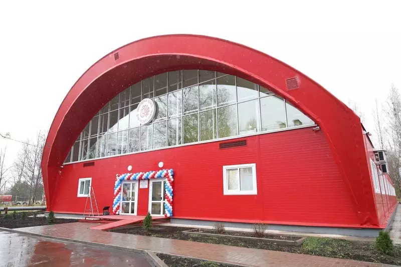 В поселке Семёнково Вологодского округа открыт физкультурно оздоровительный комплекс