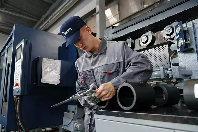 Картинка 1 для новости «Новые заводы и цеха: Новый цех по производству соединений для полиэтиленовых труб начал работать в Вологде»