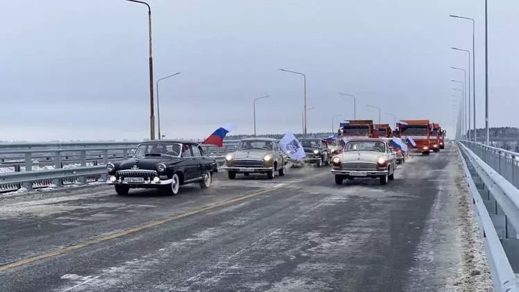 В Пермском крае открылся новый мост через реку Чусовую