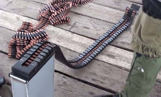 Гибкий рукав для подачи боеприпасов «Скорпион»Источник: FRONT-тактические системы
