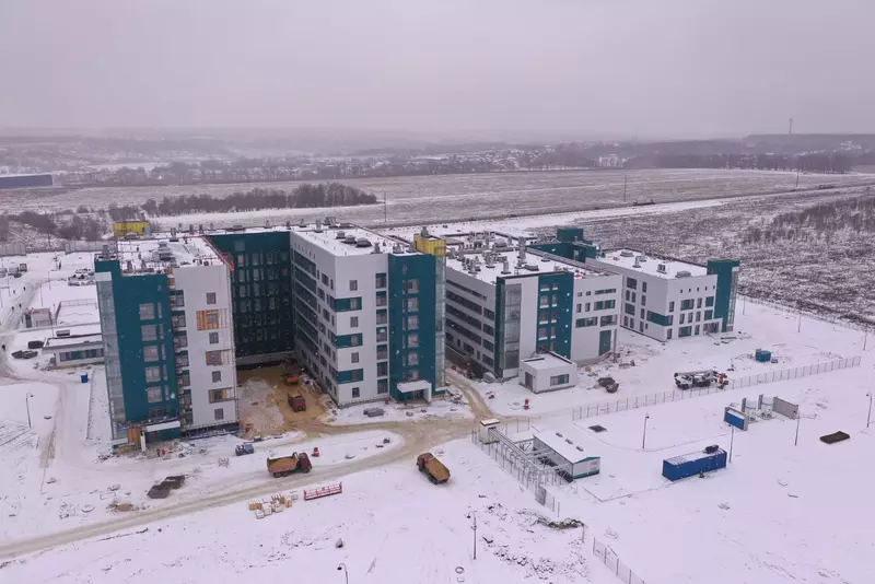 Иллюстрация 2 для публикации «строительство: Ход строительства новых объектов здравоохранения»