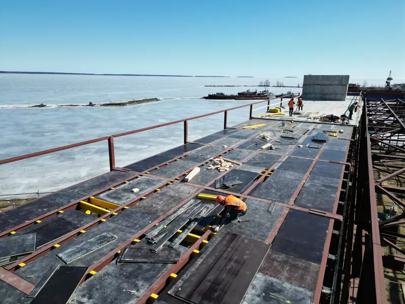 Иллюстрация №7 для «Ход реконструкции Онежского судостроительно судоремонтного завода в Петрозаводске»