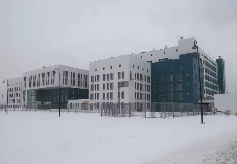 Картинка №1 для поста «Фотофакты: Ход строительства новых объектов здравоохранения»