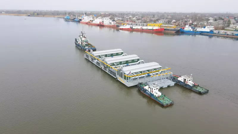 Сердце уникального водовода заняло свое место