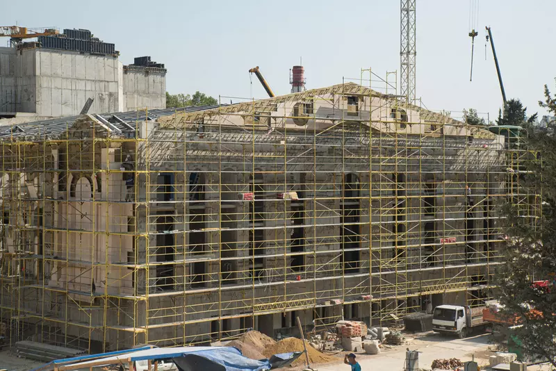 2 для поста «строительство: Ход строительства историко археологического парка Херсонес Таврический в Севастополе»