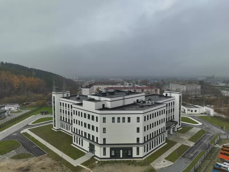 Иллюстрация #2 для статьи «новое медучреждение: Завершено строительство поликлинического корпуса военного госпиталя в Южно Сахалинске»