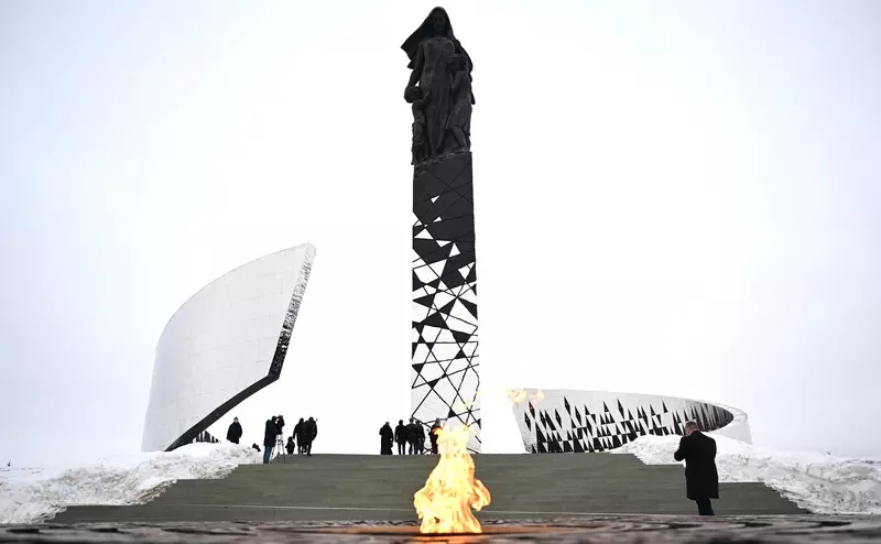 В Гатчине открыли мемориал мирным жителям СССР жертвам нацистского геноцида