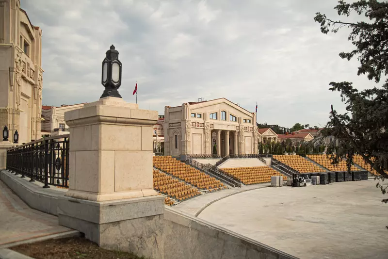 Фото №33 для публикации «Ход строительства комплекса Херсонес Таврический в Севастополе»