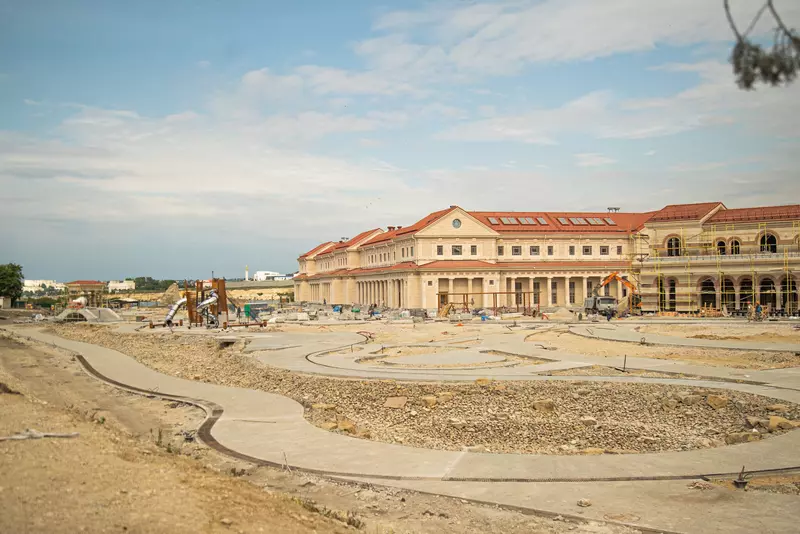 Фото 35 для статьи «Ход строительства комплекса Херсонес Таврический в Севастополе»