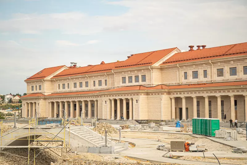 Изображение #37 для новости «Ход строительства комплекса Херсонес Таврический в Севастополе»