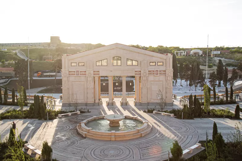 Изображение #2 для «строительство: Ход строительства комплекса Херсонес Таврический в Севастополе»