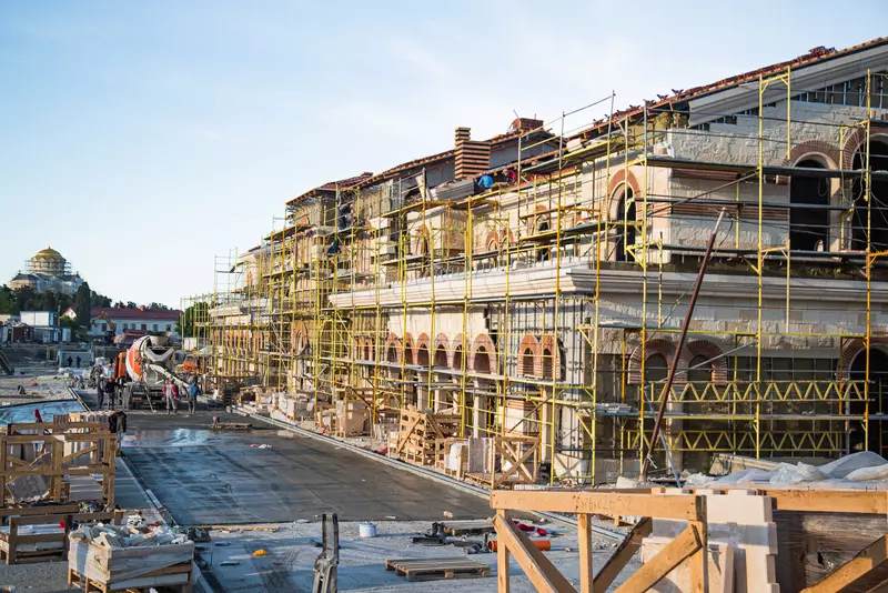 Фото 6 для публикации «Ход строительства комплекса Херсонес Таврический в Севастополе»