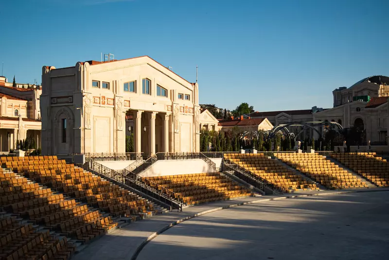 Картинка №11 для новости «Ход строительства комплекса Херсонес Таврический в Севастополе»