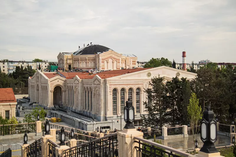 #17 для «Ход строительства комплекса Херсонес Таврический в Севастополе»