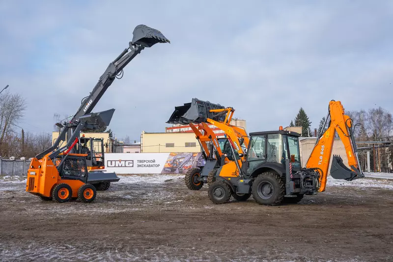 Картинка #1 для «Производство: Российская компания представила новые модели колёсной строительно дорожной техники»