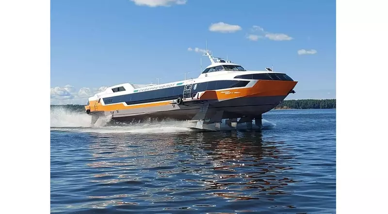 Завершено строительство четвертого СПК на подводных крыльях Метеор 120Р проекта 03580