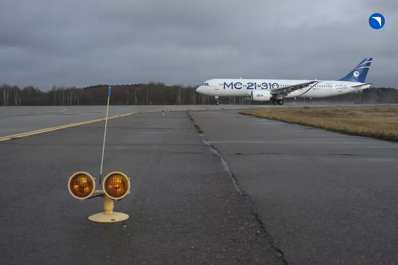 №3 для статьи «Иркутск: Второй импортозамещенный образец МС 21 совершил беспосадочный перелет из Иркутска в Жуковский»