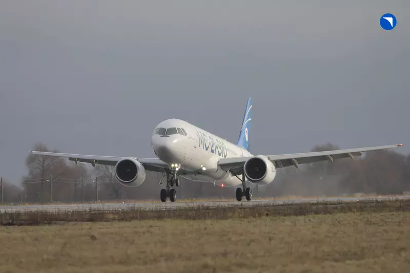 Изображение #2 для новости «МС-21: Второй импортозамещенный образец МС 21 совершил беспосадочный перелет из Иркутска в Жуковский»