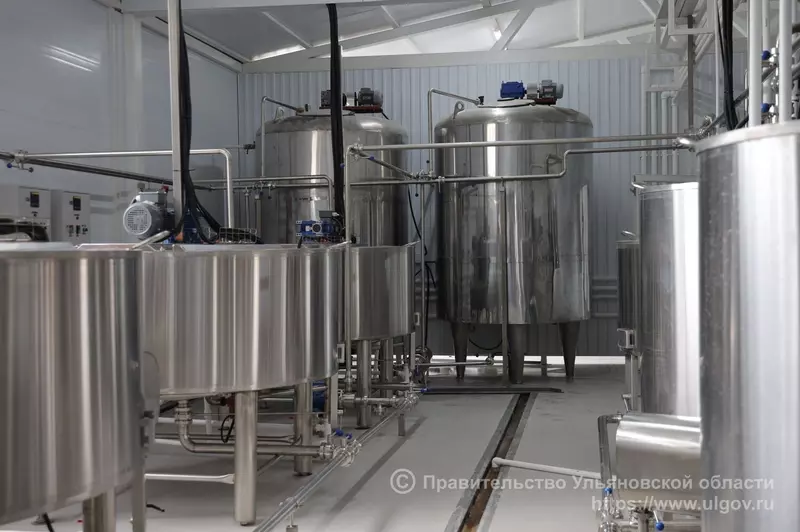 Картинка №2 для статьи «переработка молока: В Ульяновской области открыт новый молочный завод»