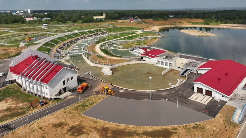 Фото 1 для статьи «Спортивные объекты: В Подмосковье открыт комплекс для гребного слалома»