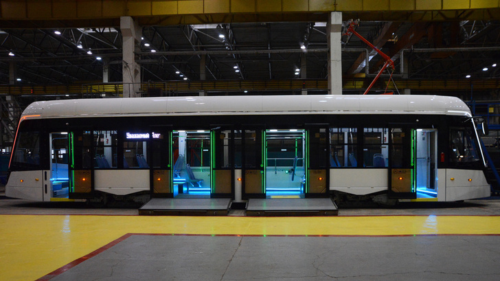 «Уралтрансмаш» показал новые трамваи для Екатеринбурга 
