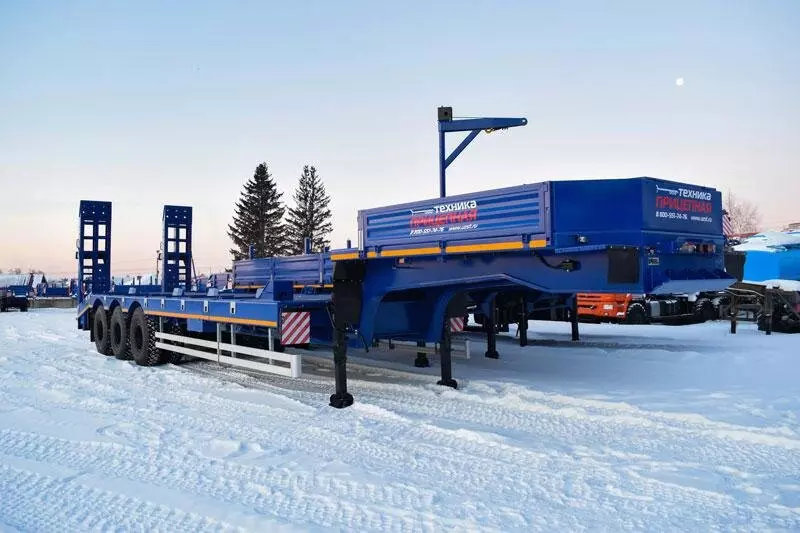 Иллюстрация №1 для публикации «Производство: Российская компания в 2023 году выпустила новые модели прицепов»