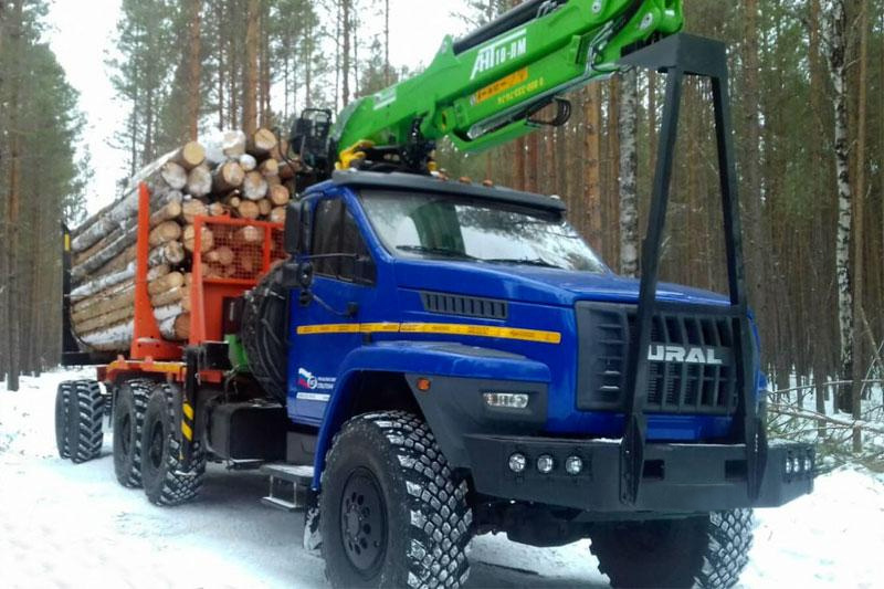 Урал лесовоз картинки