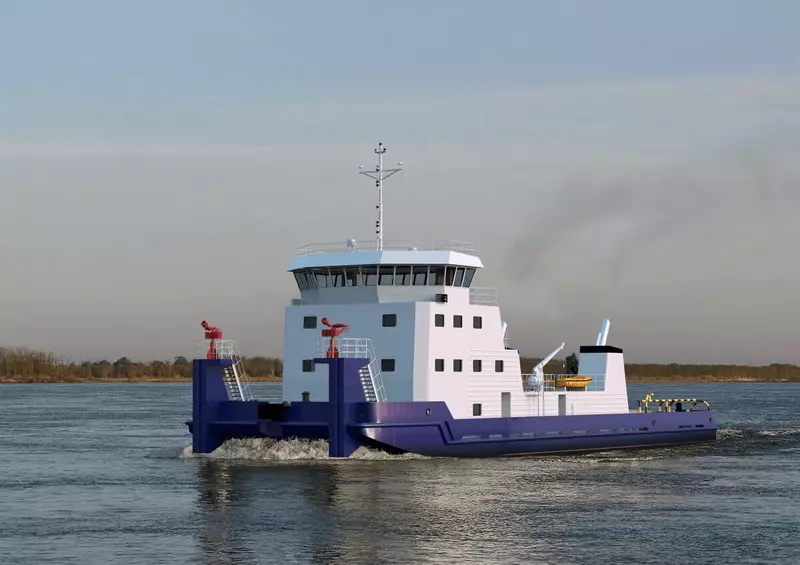 ОСК разработала концептуальный проект речного буксира толкача нового поколения
