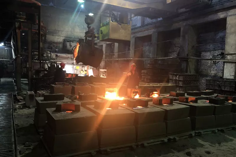 Литьё металла в формы