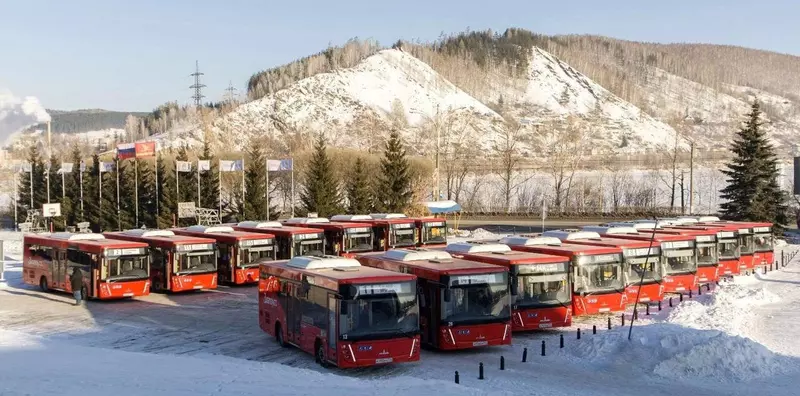 В Златоусте Челябинской области состоялась передача 17 автобусов белорусского производства