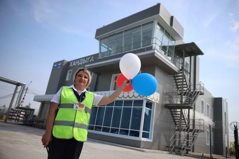 Новое здание аэропорта открыли в Томпонском районе Якутии