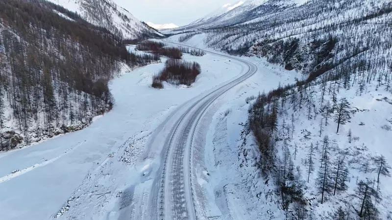 Картинка 5 для публикации «В Якутии после реконструкции открыли один из самых опасных участков дороги Заячья Петля»