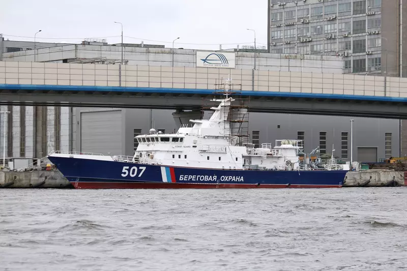 На СЗ Алмаз спущен на воду пограничный корабль проекта 10410