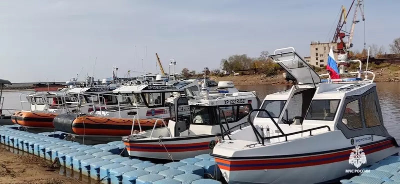 Иллюстрация №2 для новости «МЧС: Четыре катера поступили в ГИМС МЧС России в Хабаровском крае»