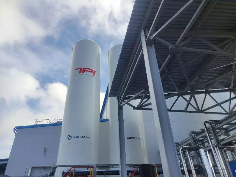 Новомосковский Азот открыл цех по производству углекислоты