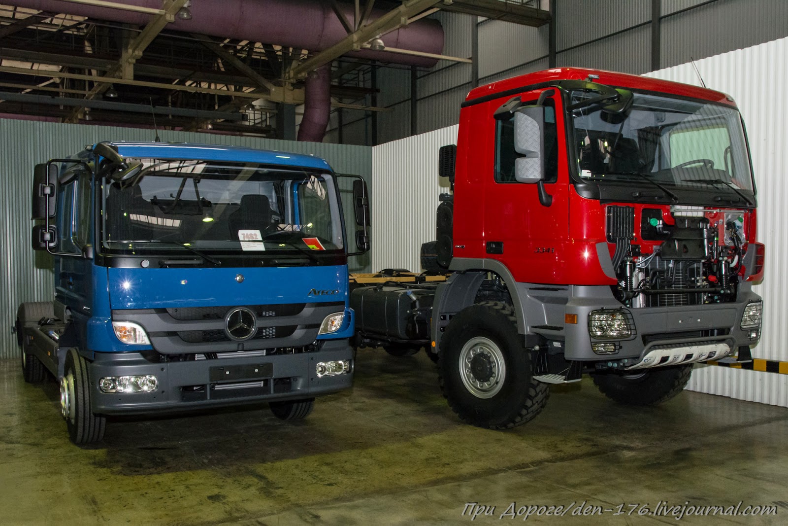 Производство грузовиков Mercedes-Benz на заводе в Набережных Челнах» в  блоге «Производство» - Сделано у нас