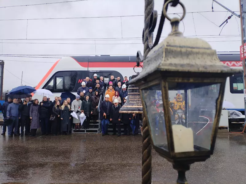 Картинка 3 для поста «железнодорожные пути: На Тверском вагоностроительном заводе состоялось открытие нового железнодорожного пути»